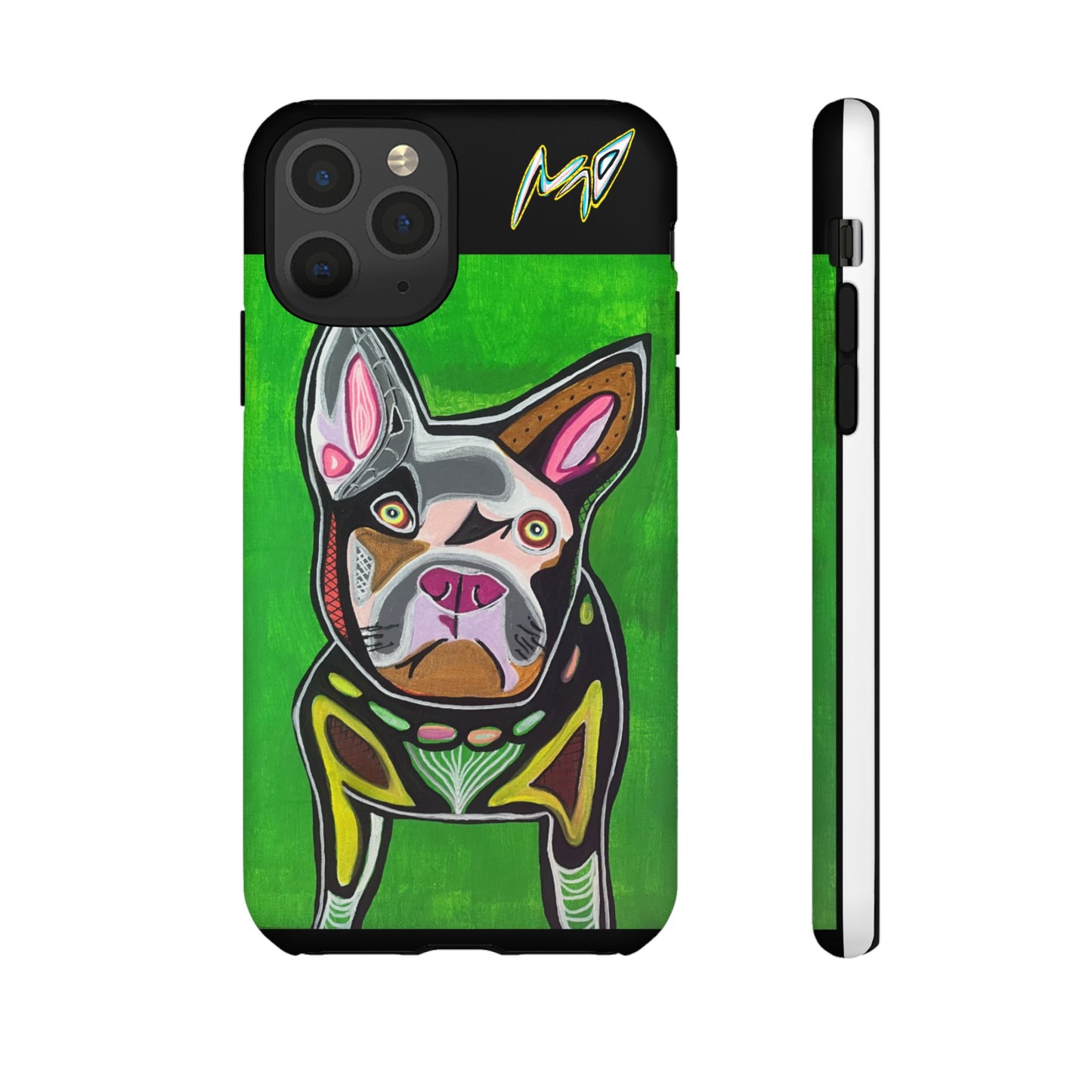 FRENCHIE  Art Phone Case – Colorful Pop Dog iPhone Cover