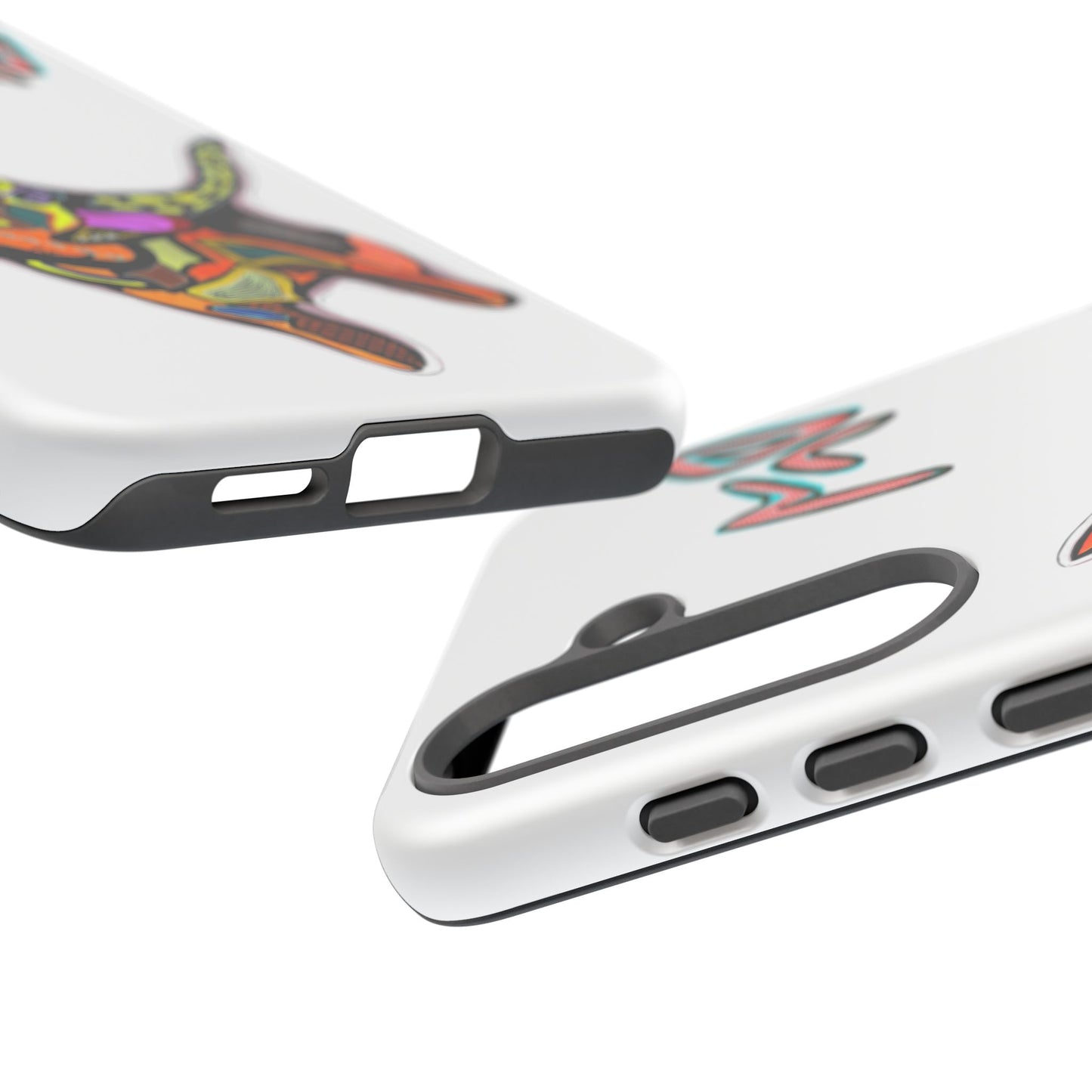 HUSKY  Colorful Abstract Dog Phone Case — 'MAD' Signature Protective Case