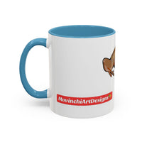 COQUI.  Frog Accent Coffee Mug — Cute Woodland Tree Frog Design (11/15 oz)