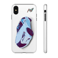 Melvin White Sports Car Phone Case - Retro Pop Art Supercar Protective Tough Case