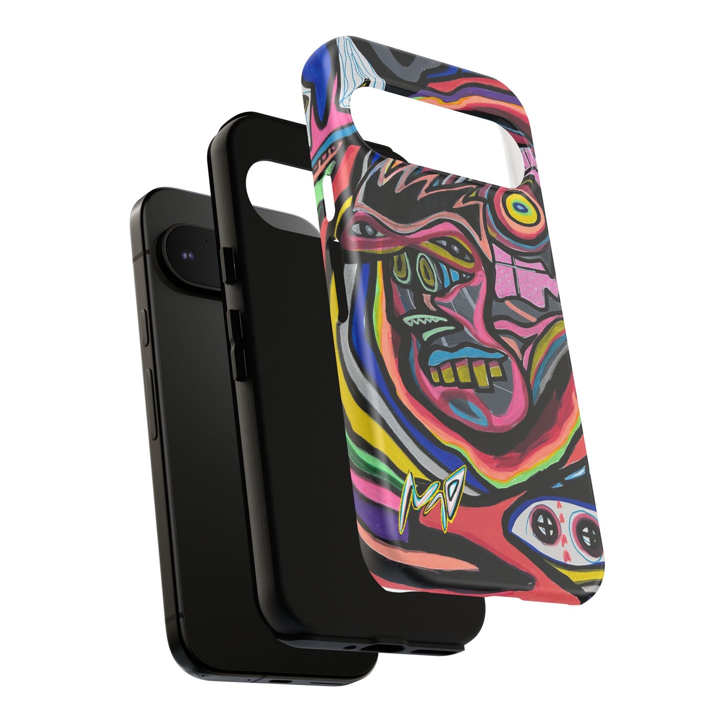 CRAZY Graffiti Phone Case — Colorful Street Art Protective Cover