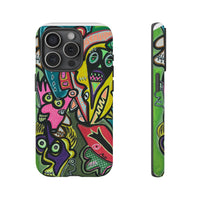 CONCERT  Abstract Graffiti Phone Case — Colorful Street Art Tough Cases