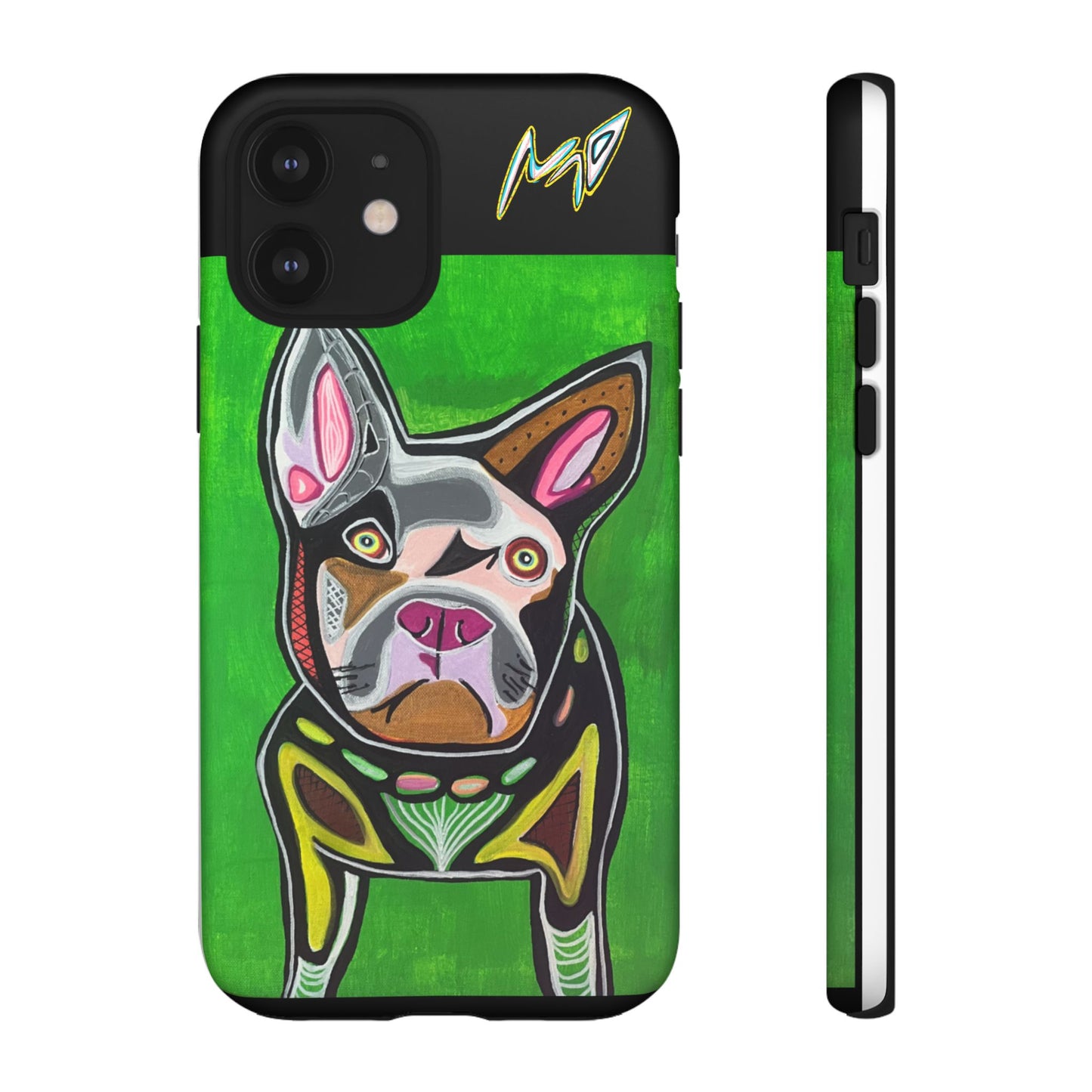FRENCHIE  Art Phone Case – Colorful Pop Dog iPhone Cover