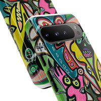 CONCERT  Abstract Graffiti Phone Case — Colorful Street Art Tough Cases