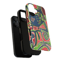 Abstract AFTERLIFE Phone Case — Bold Psychedelic Music Art
