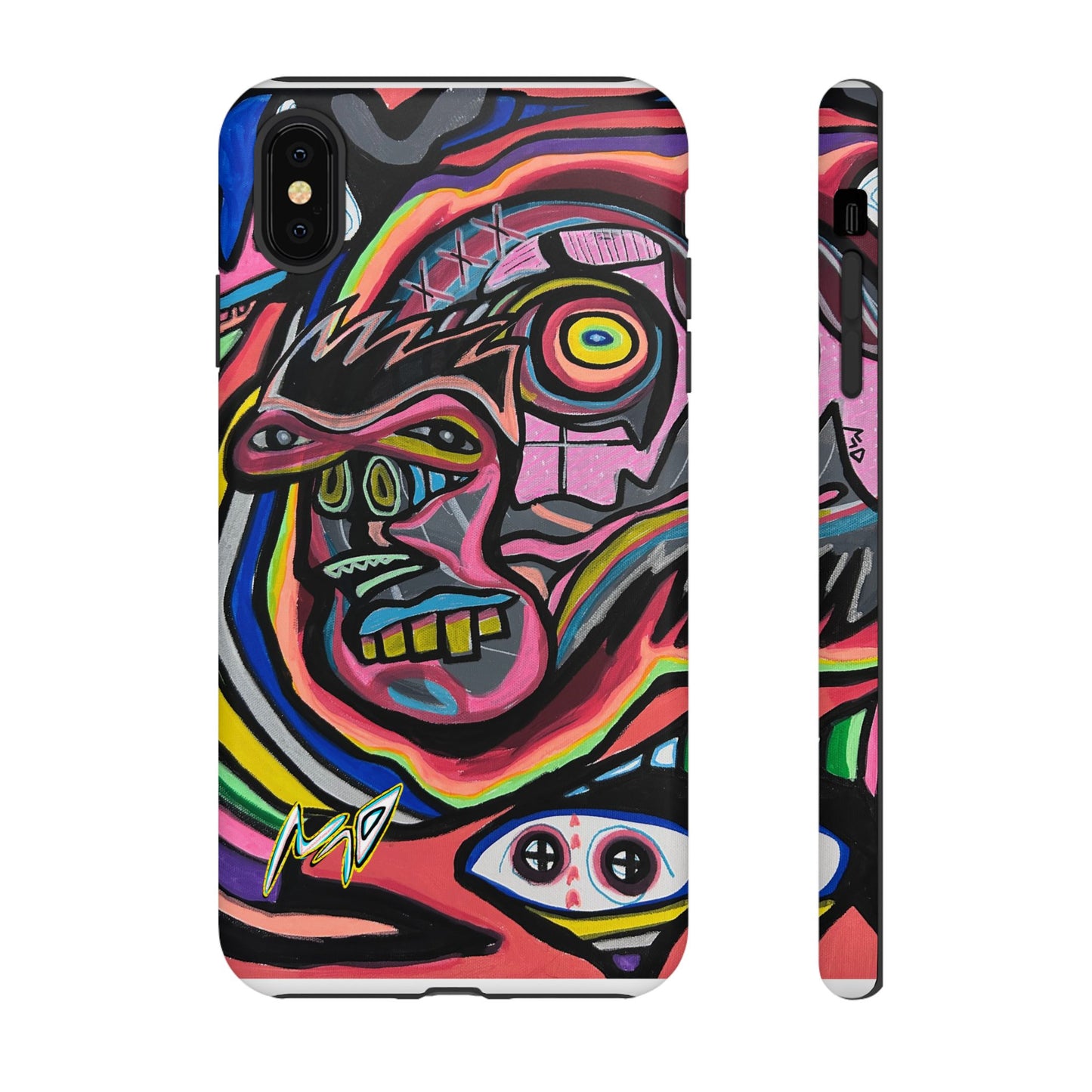 CRAZY Graffiti Phone Case — Colorful Street Art Protective Cover