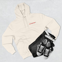HEART ATTACK  Abstract Psyche Hoodie — Colorful Three-Panel Back Art Fleece Hoodie