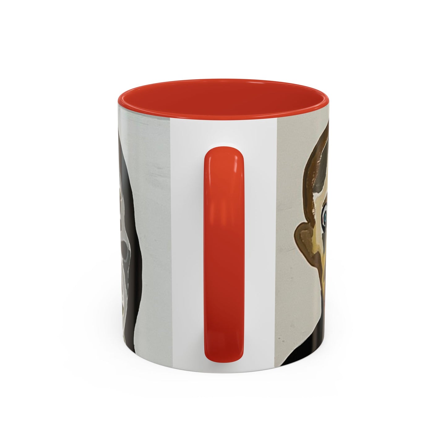3 amigos Creepy Masked Faces Accent Coffee Mug – Horror Art 11/15oz