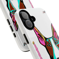 MR Bull Terrier Phone Case — Colorful Pop Art Tough Cases for Dog Lovers