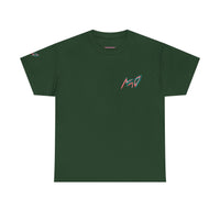 Graphic Tee — Colorful CRAZY TUNA  Illustration Back Print Tee