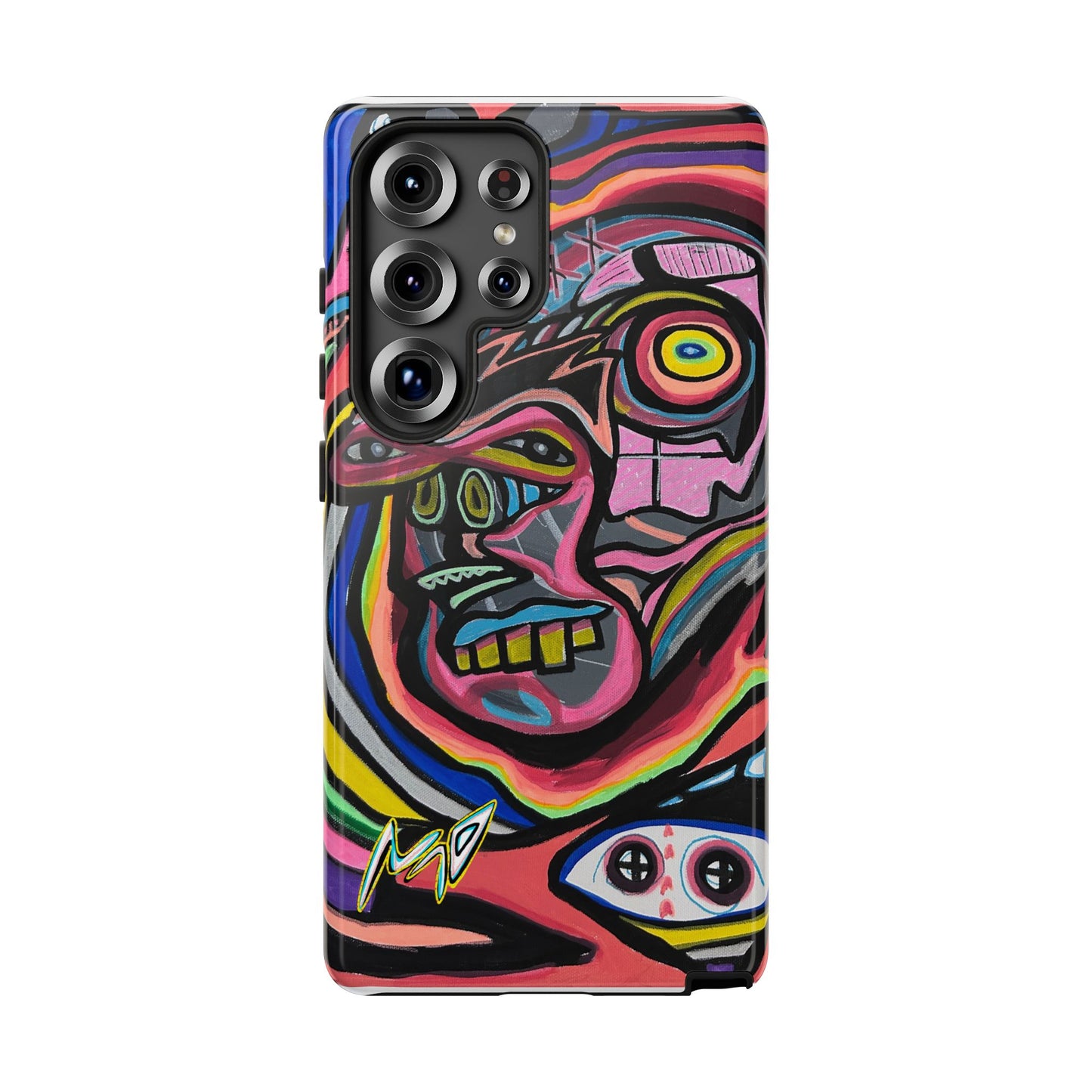 CRAZY Graffiti Phone Case — Colorful Street Art Protective Cover
