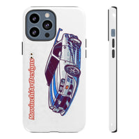 Retro Skyline r34 Phone Case — Vintage Sports Car Graphic