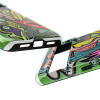 CONCERT  Abstract Graffiti Phone Case — Colorful Street Art Tough Cases