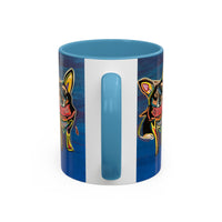 Chihuahua Art Coffee Mug – Colorful Pop‑Art Dog Accent Mug (11/15 oz)
