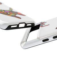 HUSKY  Colorful Abstract Dog Phone Case — 'MAD' Signature Protective Case