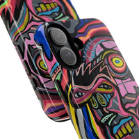 CRAZY Graffiti Phone Case — Colorful Street Art Protective Cover