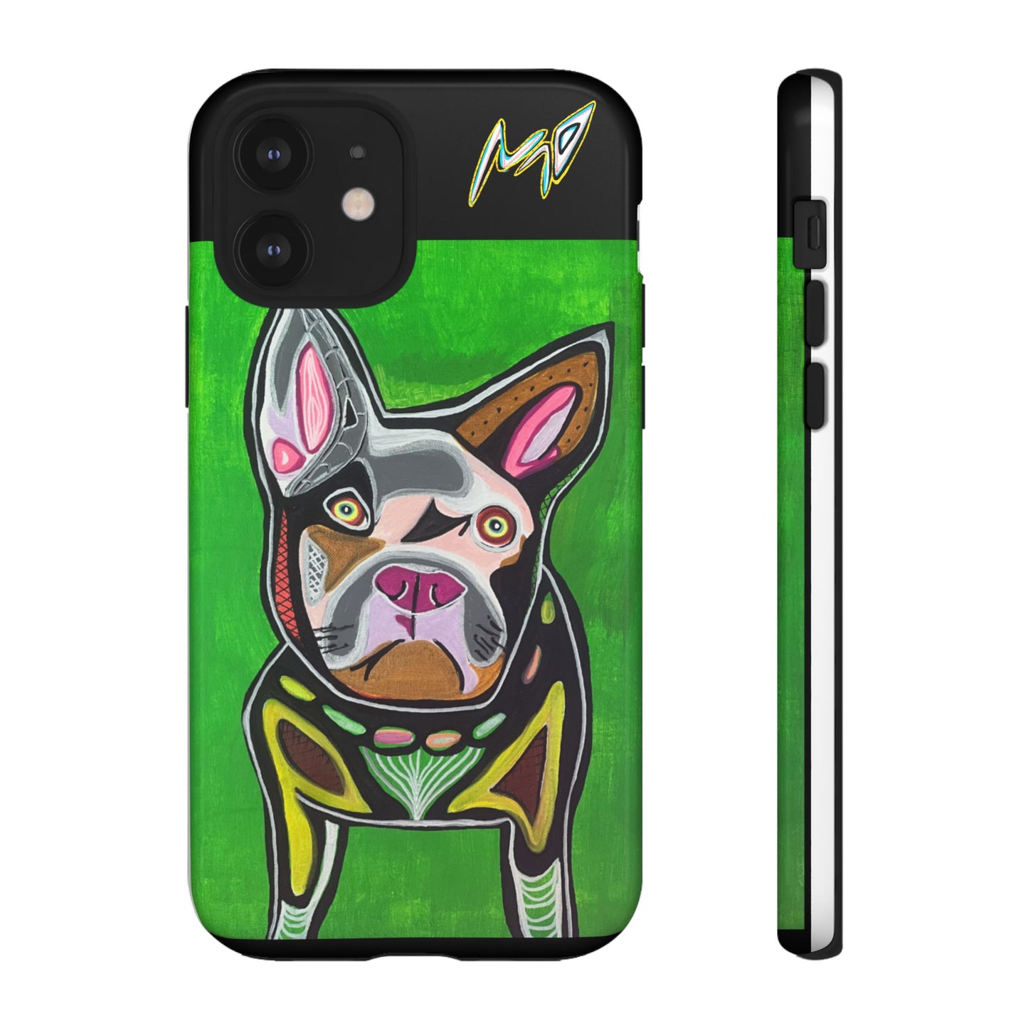 FRENCHIE  Art Phone Case – Colorful Pop Dog iPhone Cover