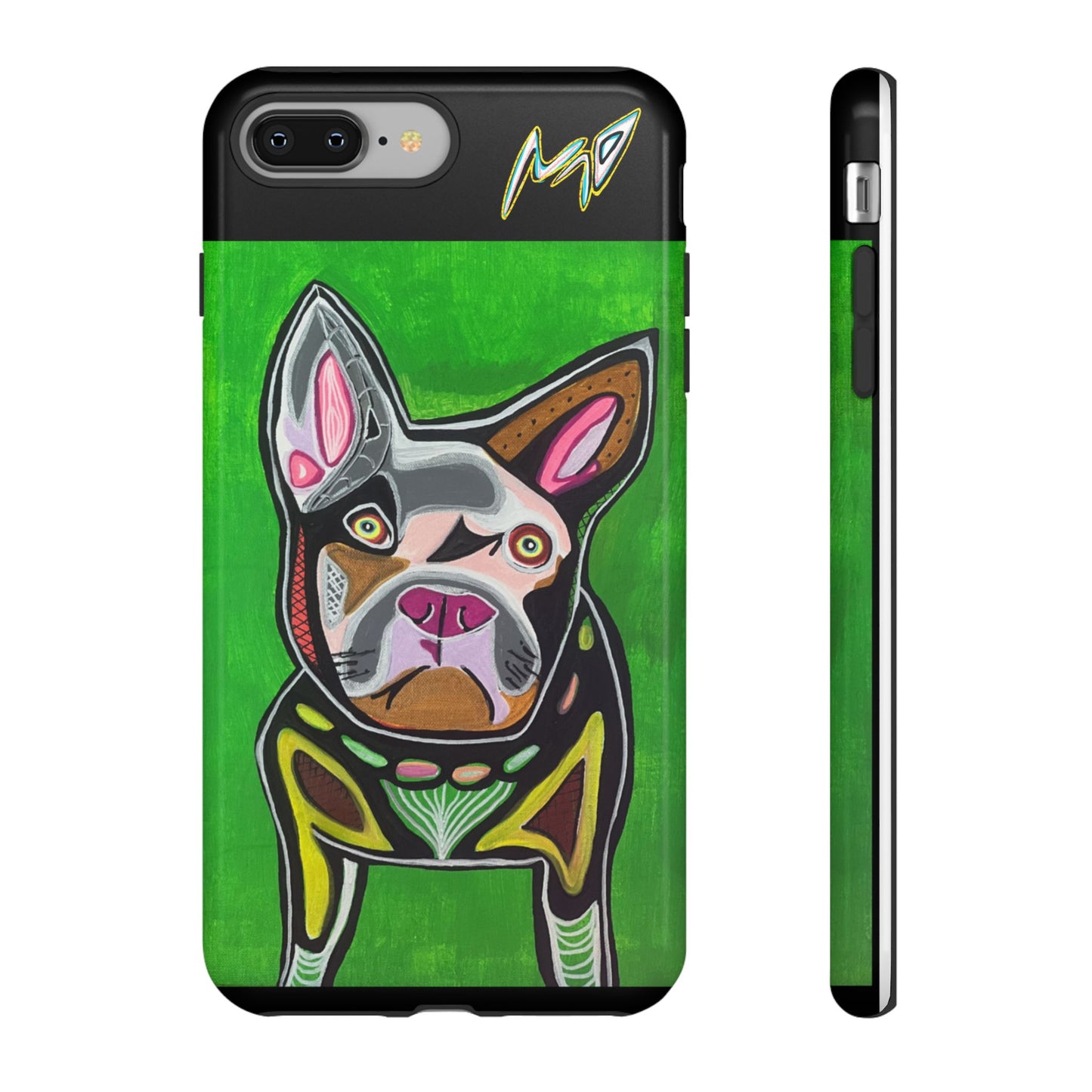 FRENCHIE  Art Phone Case – Colorful Pop Dog iPhone Cover