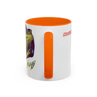 RX7  Coffee Mug — Yellow Sports Car Illustration Accent Mug