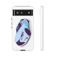 Melvin White Sports Car Phone Case - Retro Pop Art Supercar Protective Tough Case