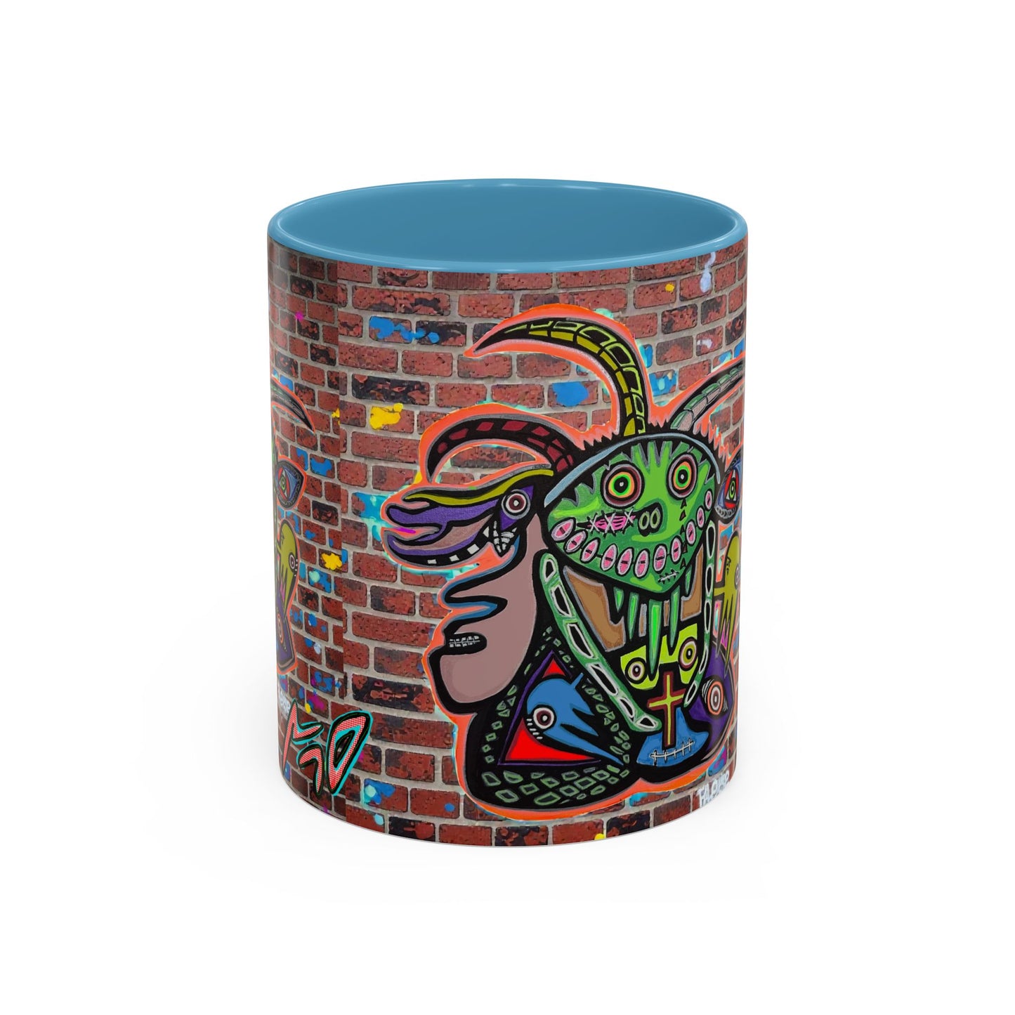 RYDER3.0 Graffiti Street Art Coffee Mug — Colorful Urban Monster Design (11/15oz)