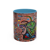 RYDER3.0 Graffiti Street Art Coffee Mug — Colorful Urban Monster Design (11/15oz)