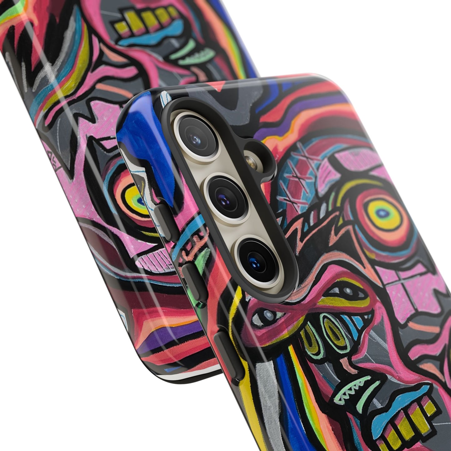 CRAZY Graffiti Phone Case — Colorful Street Art Protective Cover