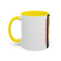 SAN JUAN.  Colorful Street Art Coffee Mug — Vibrant Alleyway & Playful Emblem Accent Mug