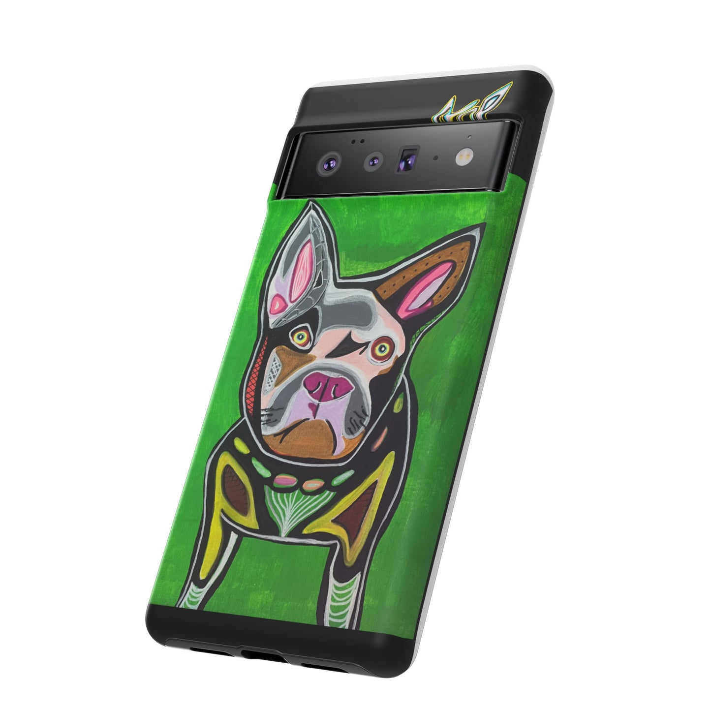 FRENCHIE  Art Phone Case – Colorful Pop Dog iPhone Cover