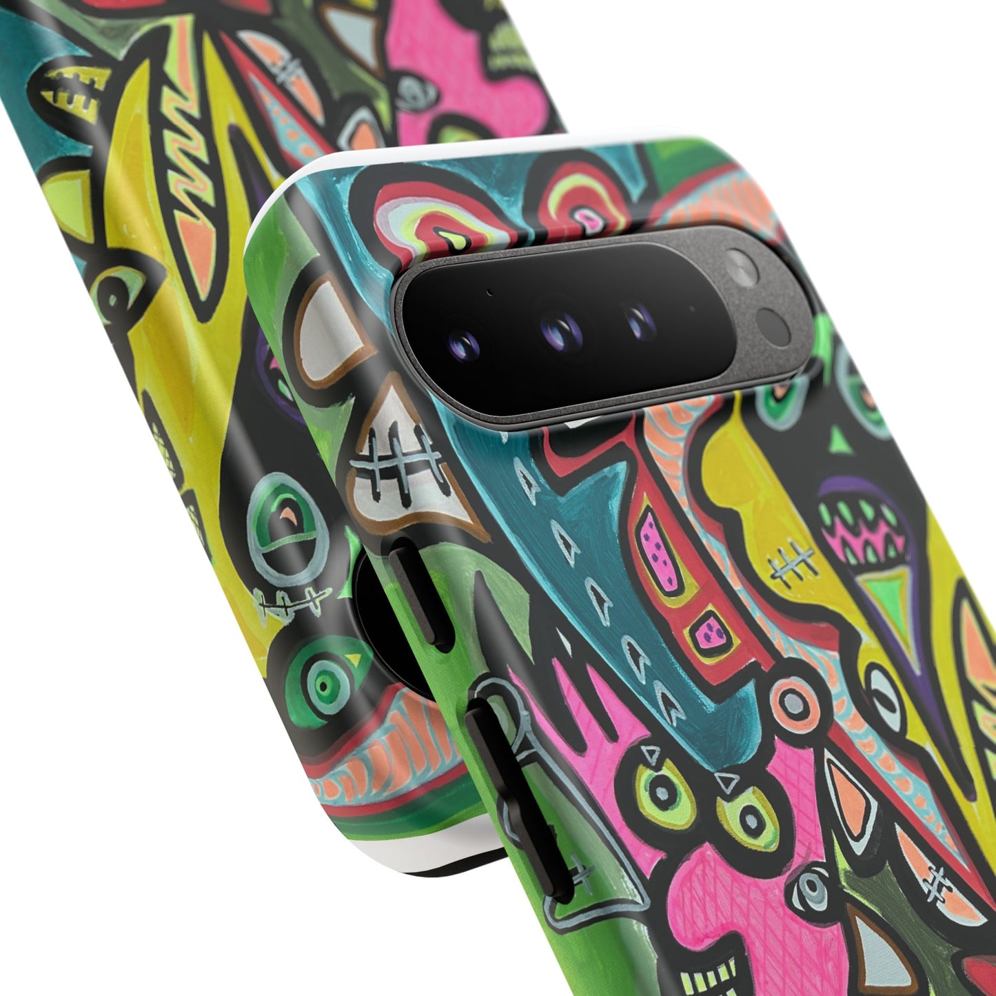 CONCERT  Abstract Graffiti Phone Case — Colorful Street Art Tough Cases