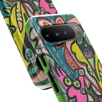 CONCERT  Abstract Graffiti Phone Case — Colorful Street Art Tough Cases