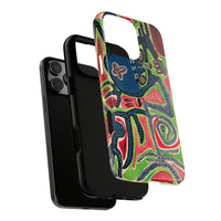 Abstract AFTERLIFE Phone Case — Bold Psychedelic Music Art