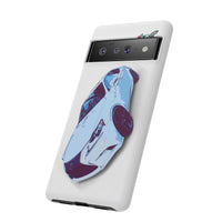 Melvin White Sports Car Phone Case - Retro Pop Art Supercar Protective Tough Case