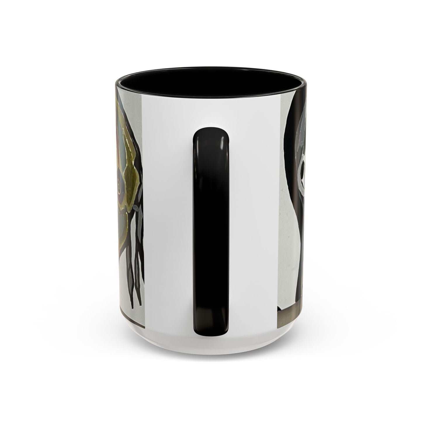 3 amigos2.0 Zombie Skull Coffee Mug — Spooky Horror Accent Mug (11/15 oz)