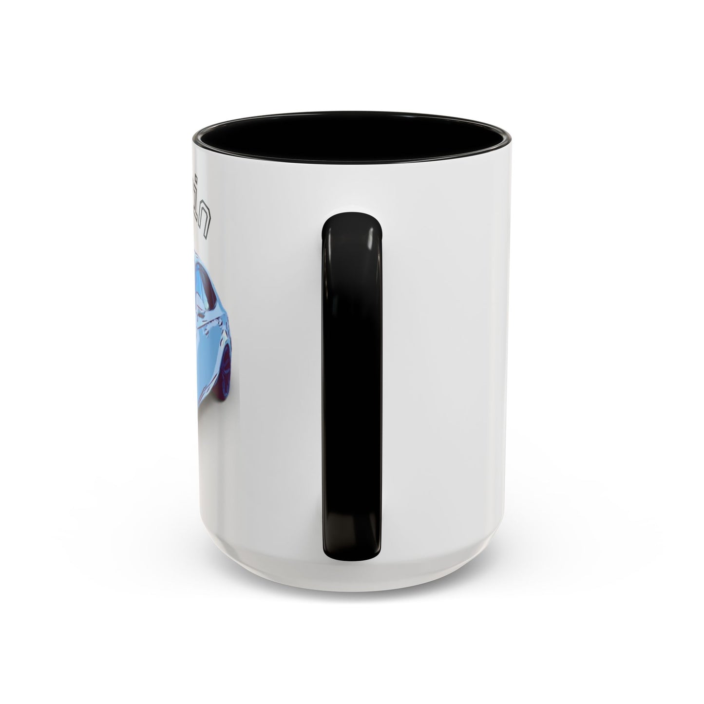 MELVIN.  Personalized Car Coffee Mug — 'Melvin' Sports Car Accent Mug (11/15oz)