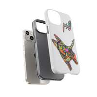 HUSKY  Colorful Abstract Dog Phone Case — 'MAD' Signature Protective Case