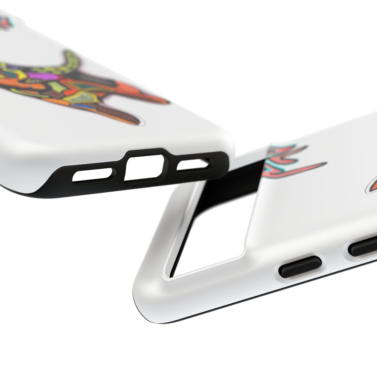 HUSKY  Colorful Abstract Dog Phone Case — 'MAD' Signature Protective Case