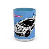 ZR1  Sports Car Coffee Mug - Racing Supercar Accent Mug (11/15oz)