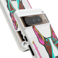 MR Bull Terrier Phone Case — Colorful Pop Art Tough Cases for Dog Lovers