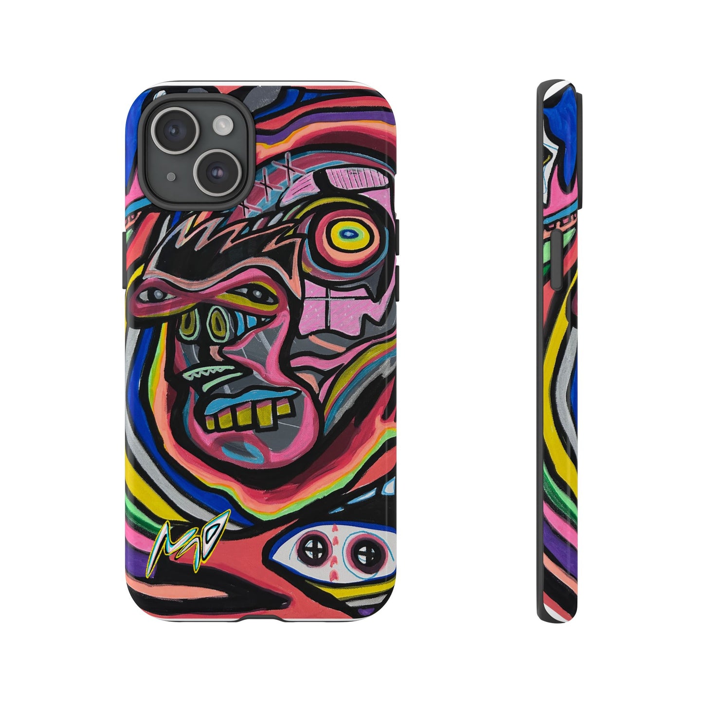 CRAZY Graffiti Phone Case — Colorful Street Art Protective Cover