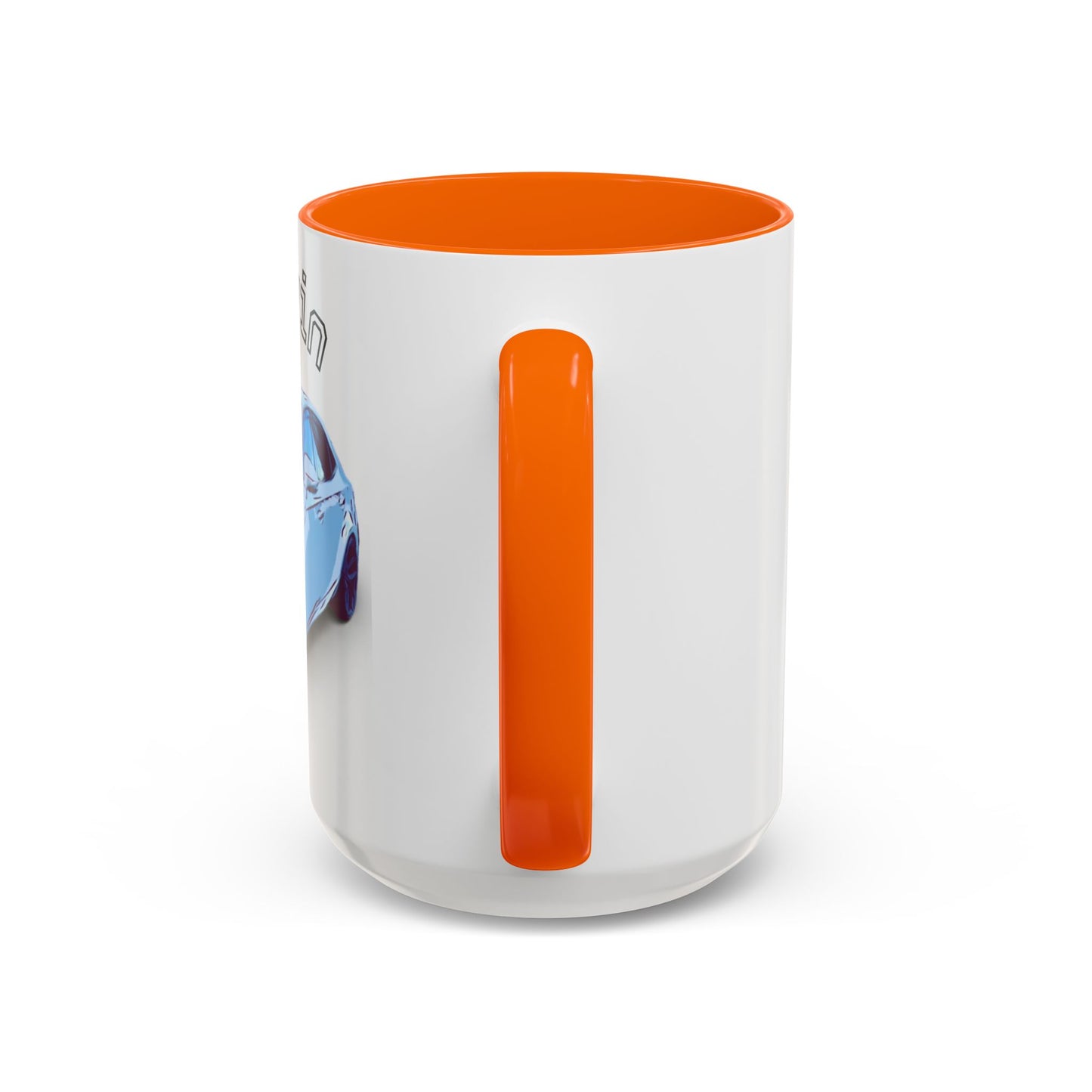MELVIN.  Personalized Car Coffee Mug — 'Melvin' Sports Car Accent Mug (11/15oz)