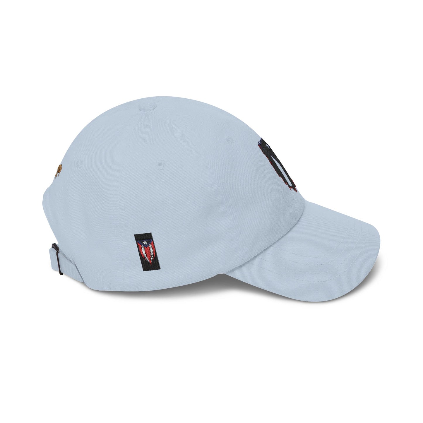 Dad Cap — Puerto Rico Flag Embroidered Distressed Logo