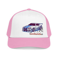 Racing Skyline Embroidered Cap — Vintage GT Sports Car Hat