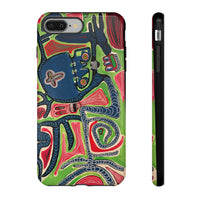 Abstract AFTERLIFE Phone Case — Bold Psychedelic Music Art