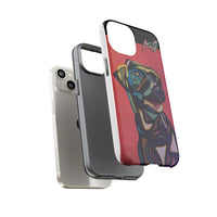 Colorful Pit LABRADOR Tough Phone Case — Vibrant Pop Art Dog Design