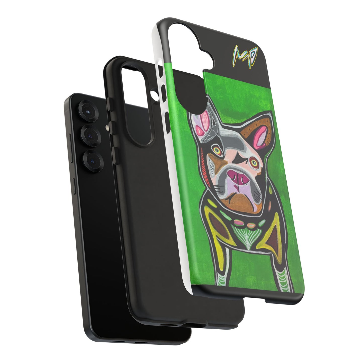 FRENCHIE  Art Phone Case – Colorful Pop Dog iPhone Cover