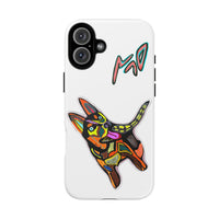 HUSKY  Colorful Abstract Dog Phone Case — 'MAD' Signature Protective Case