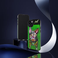 FRENCHIE  Art Phone Case – Colorful Pop Dog iPhone Cover