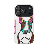 MR Bull Terrier Phone Case — Colorful Pop Art Tough Cases for Dog Lovers