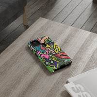 CONCERT  Abstract Graffiti Phone Case — Colorful Street Art Tough Cases